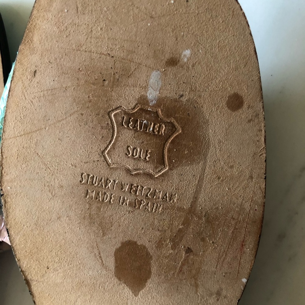 Stuart Weitzman Snakeprint Slides - image 4